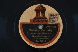 Madame Butterfly : "Eines Tages sehen wir" / (Puccini)