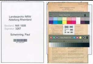 Entnazifizierung Paul Schwinning , geb. 24.05.1908 (Schreiner)