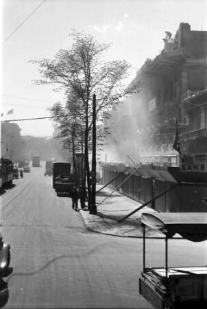 Berlin: Abbruch Potsdamer Straße (von Margareten-Straße)