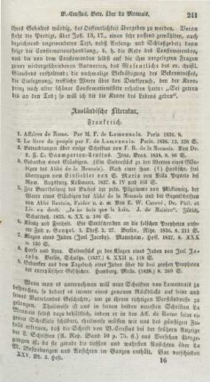 241-257 Ausländische Literatur
