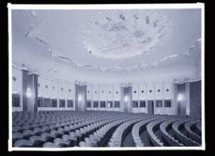 Theater am Kurfürstendamm, Berlin: Ansicht Zuschauerraum (siehe auch TBS 048)