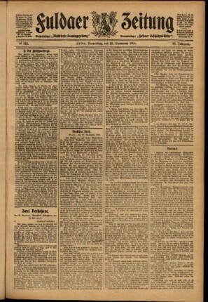 Ausgabe vom Donnerstag, den 28. September 1905.