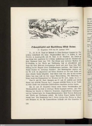 Schanztätigkeit und Ausbildung östlich Reims