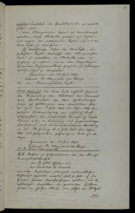Ernennung Lantzius-Beningas und Kuntzes zu Hilfsarbeitern der Universitätsbibliothek.