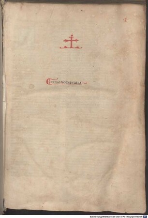 Elementarium doctrinae rudimentum : mit Gedicht an den Leser von Boninus Mombritius