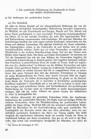 a) Die Archetypen der symbolischen Strafen