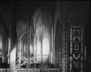Angers, St. Serge, Chor und südliches Seitenchor