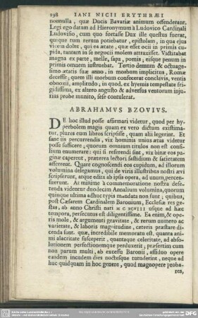 Abrahamus Bzovius
