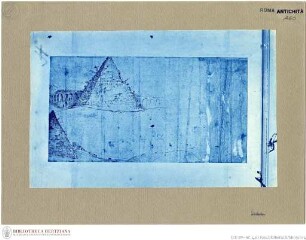 Heemskerck-Album IIDie Pyramide des Caius Cestius - Römisches Skizzenbuch II