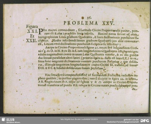Problema XXV.
