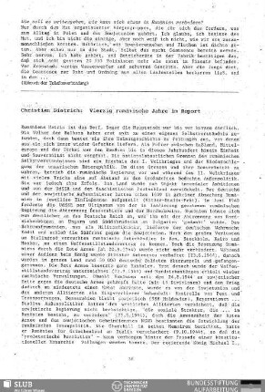 Vierzig rumänische Jahre im Report