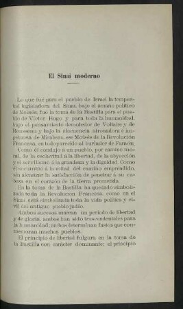 El Sinaí moderno