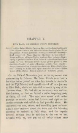Chapter V. Kina Balu, or Chinese Widow Mountains