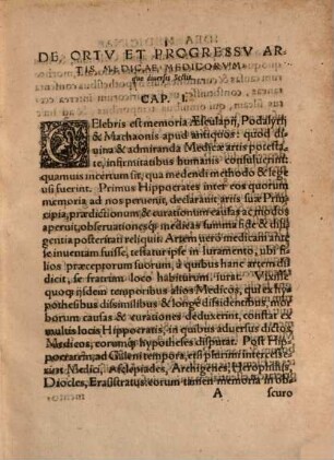 Idea Medicinae Philosophicae : Fundamenta Continens totius doctrinae Paracelsicae, Hippocraticae, & Galenicae