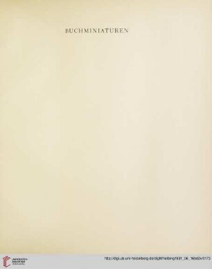 Buchminiaturen (Nr. 583-588)