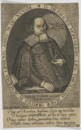 Bildnis des Heinricus Höpfnerus