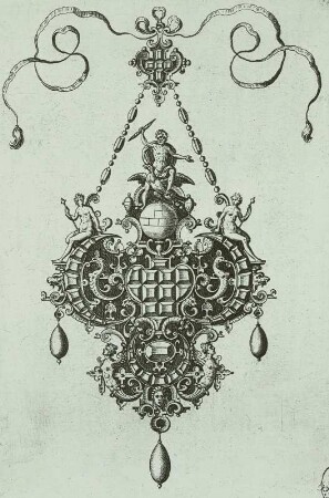 Ornamententwürfe und Ornamentstiche: Tropfenanhänger