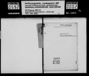 Reutlinger, Ludwig Israel, Kaufmann in Pforzheim Käufer: Gotthold Haffner, Mechaniker in Otisheim Lagerbuch-Nr. 6246/12 Pforzheim