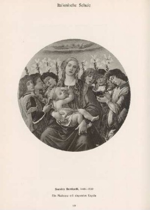 Die Madonna mit singenden Engeln