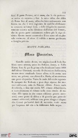 Mons Porcarius