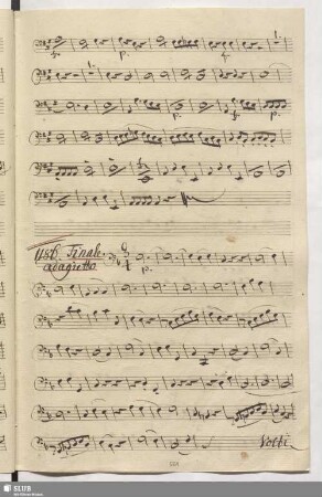 1186. Finale: Nel Silenzio / Naumann, J.G.