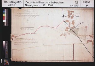 Romanus Erbstolln bei Siebenlehn, Verhalten des Stollnortes zu der Tagesoberfläche in Bezug auf einen anzulegenden Tageschacht