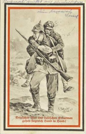 Deutscher Mut und deutsches Erbarmen [...]