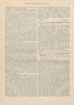 56-58 [Rezension] Kneucker, J. J., Die Anfänge des römischen Christenthums