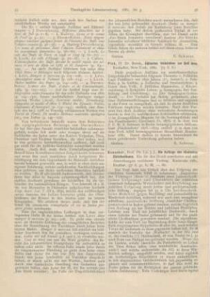 56-58 [Rezension] Kneucker, J. J., Die Anfänge des römischen Christenthums