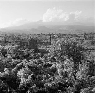 Sizilien, Blick zum Ätna