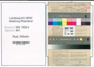 Entnazifizierung Wilhelm Rust , geb. 03.03.1914 (Ingenieur)