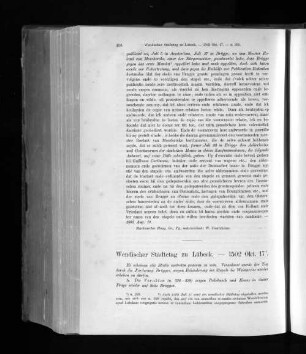 Wendischer Städtetag zu Lübeck. - 1502 Okt. 17.
