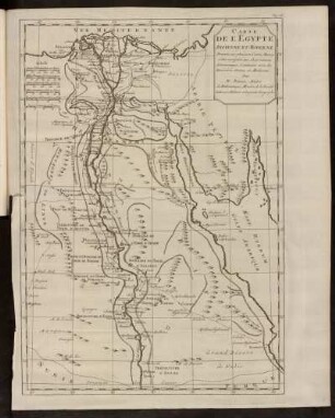 Carte de l´Egypte Ancienne et Moderne[...]