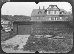 Wasungen, Untertor 1. Damenstift (Stadtmuseum, Umbau 1596; B. von Marschalck von Ostheim). Hofansicht