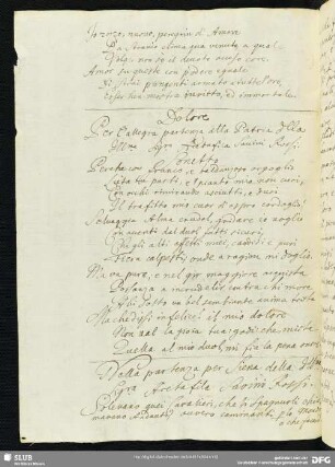 [Text 136: Sonett auf Aretafila Savini Rossi]