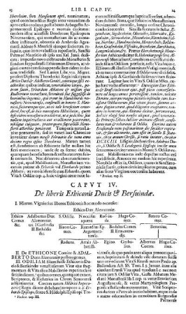 Capvt IV. De liberis Ethiconis Ducis & Bersuindæ.