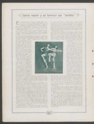 Cómo nacen y se forman los "ballets"