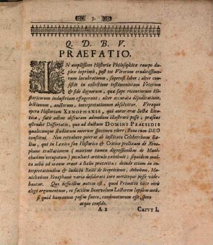 Diss. hist. philos. de Xenophane