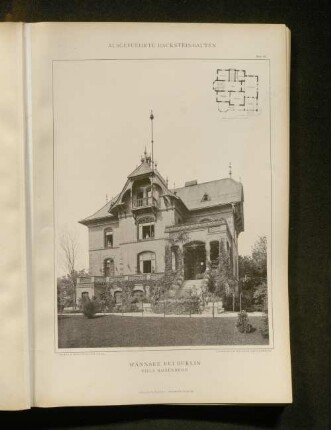 Wannsee in Berlin Villa Rosenberg