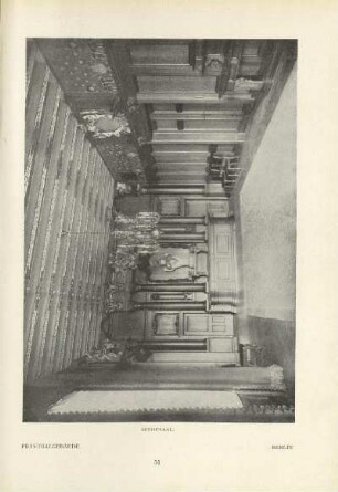 Präsidialgebäude. Speisesaal. Berlin