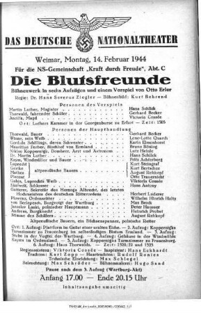 Die Blutsfreunde