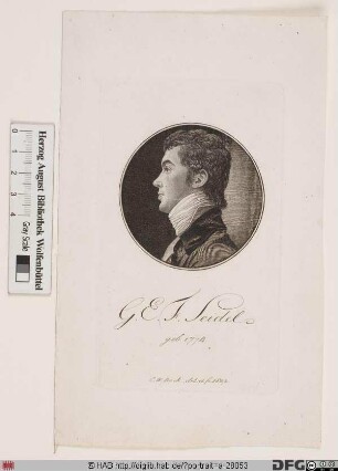 Bildnis Gotthold Emanuel Friedrich Seidel