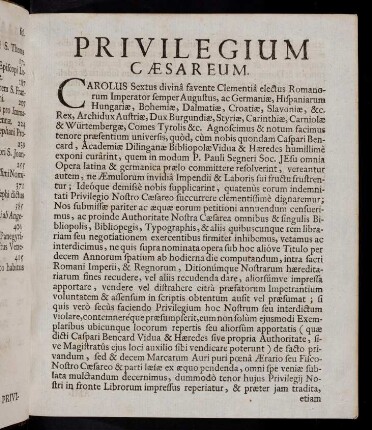 4r-4v, Privilegium Caesareum