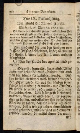 248-260, Die IX. Betrachtung.