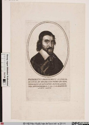 Bildnis Friedrich Spanheim d. Ä.