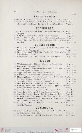 Oldenburg (Nr. 737 - 738)