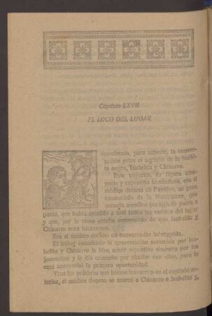 Capítulo LXVII - El loco del lugar