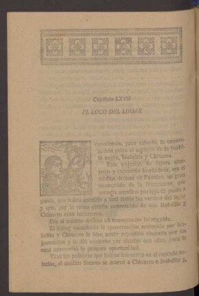 Capítulo LXVII - El loco del lugar
