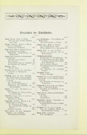 Verzeichnis der Schriftsteller