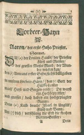 Lorbeer-Hayn A.